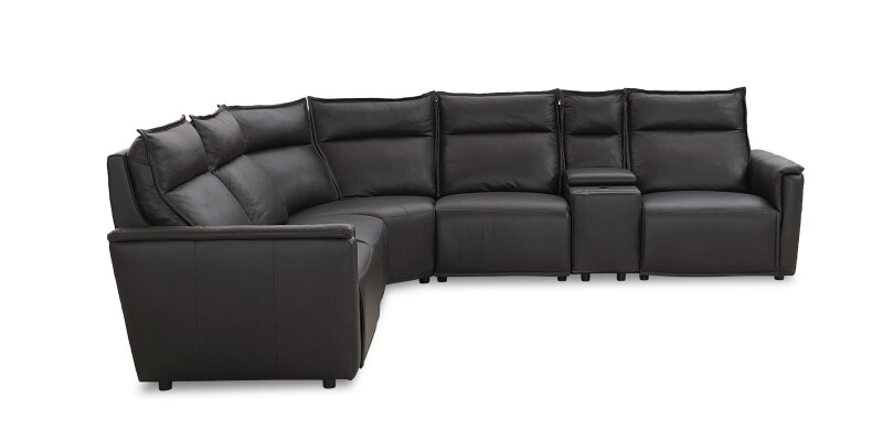 Chauncey Leather Power Reclining Sectional 3799MSECTE