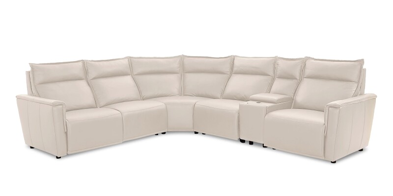 Chauncey Leather Power Reclining Sectional 3799MSECTV
