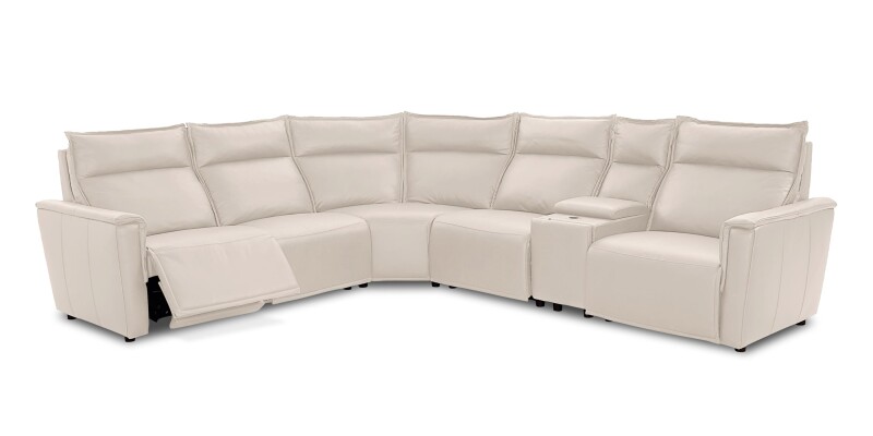 Chauncey Leather Power Reclining Sectional 3799MSECTV