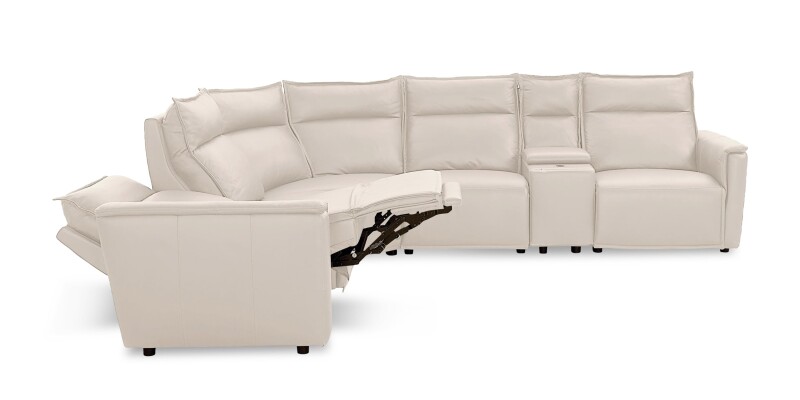 Chauncey Leather Power Reclining Sectional 3799MSECTV