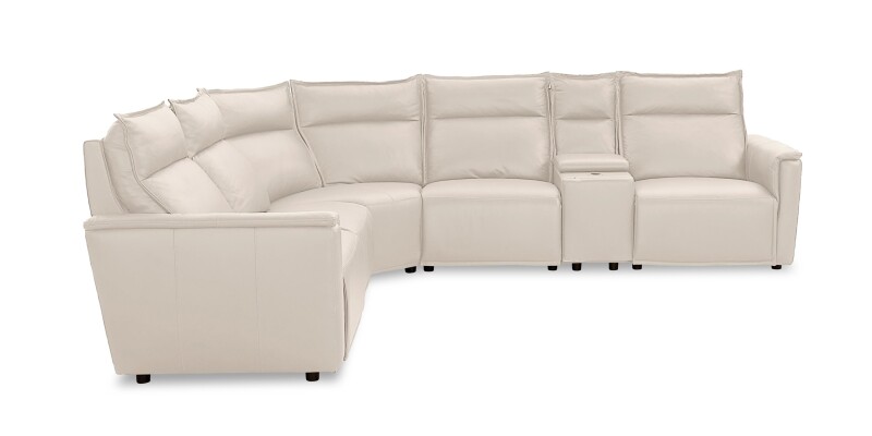 Chauncey Leather Power Reclining Sectional 3799MSECTV