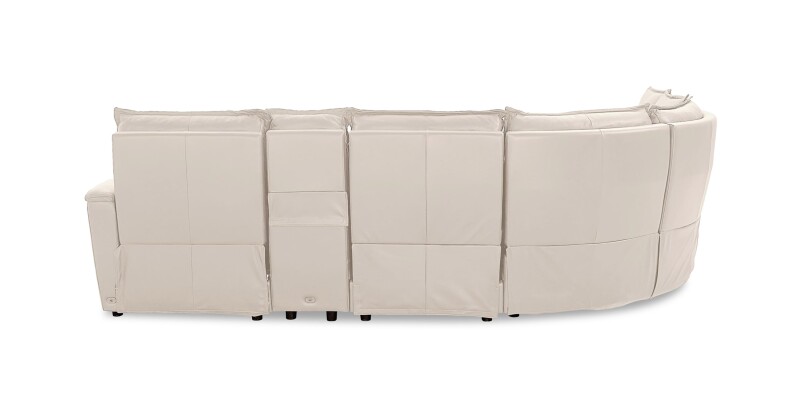Chauncey Leather Power Reclining Sectional 3799MSECTV