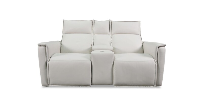 Chauncey Leather Power Reclining Loveseat with Center Console 3799PC42V