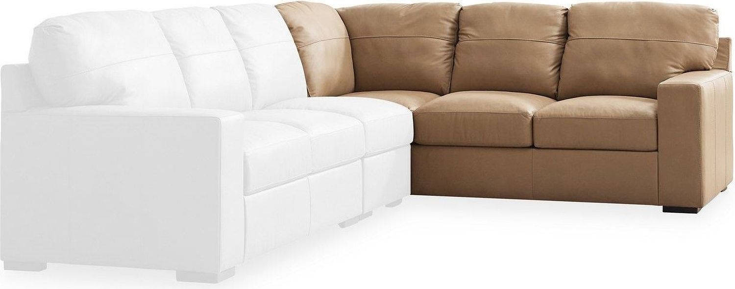 Bandon 2-Piece RAF Sectional In Toffee 38006S2
