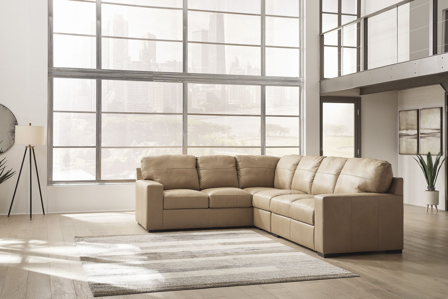 Bandon 3-Piece LAF Sectional In Toffee 38006S3