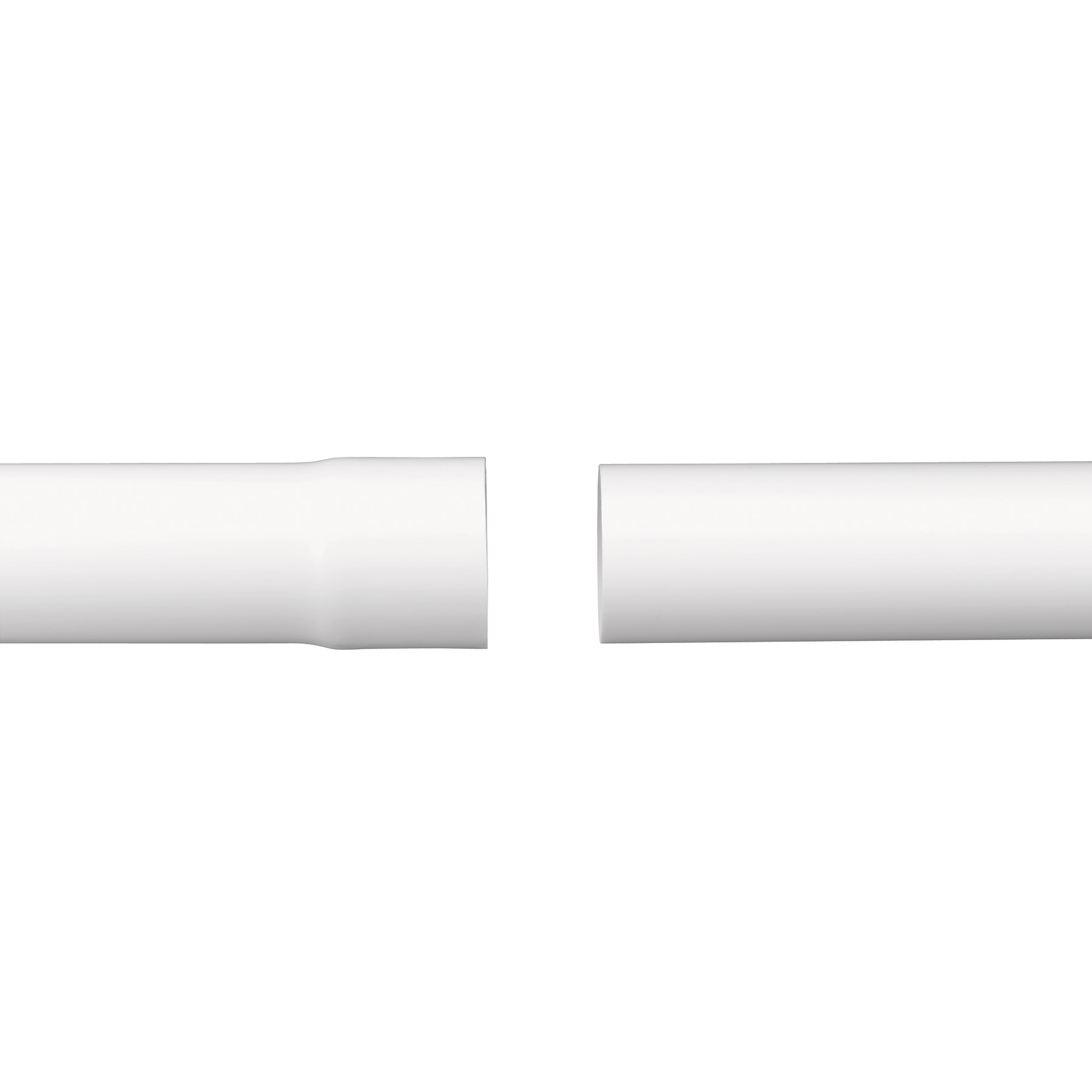 NuTone Semi-Rigid 8 Ft. PVC Tubing In White 3808