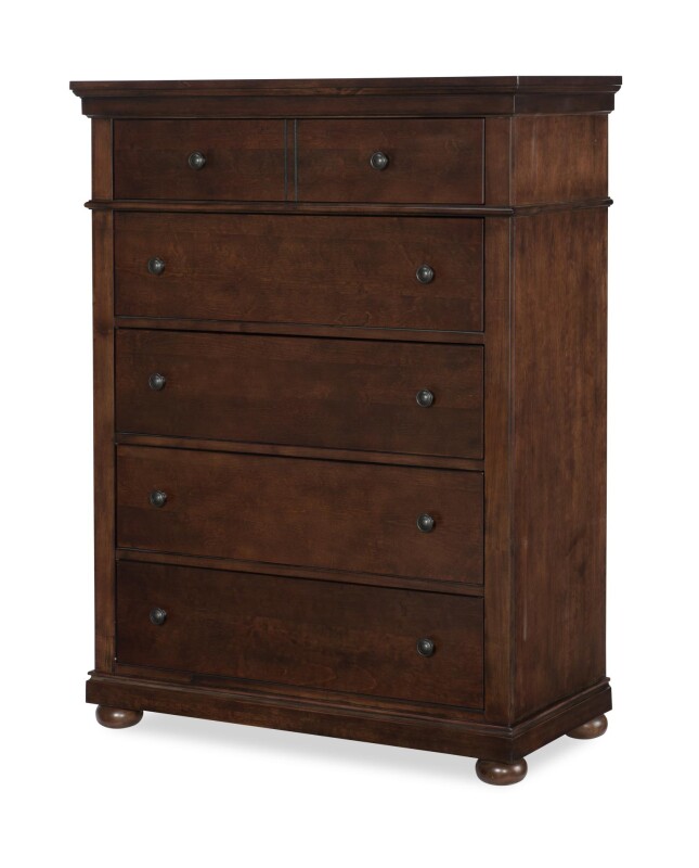 3814 Canterbury 2.0 LK Drawer Chest Cherry Finish 38142200