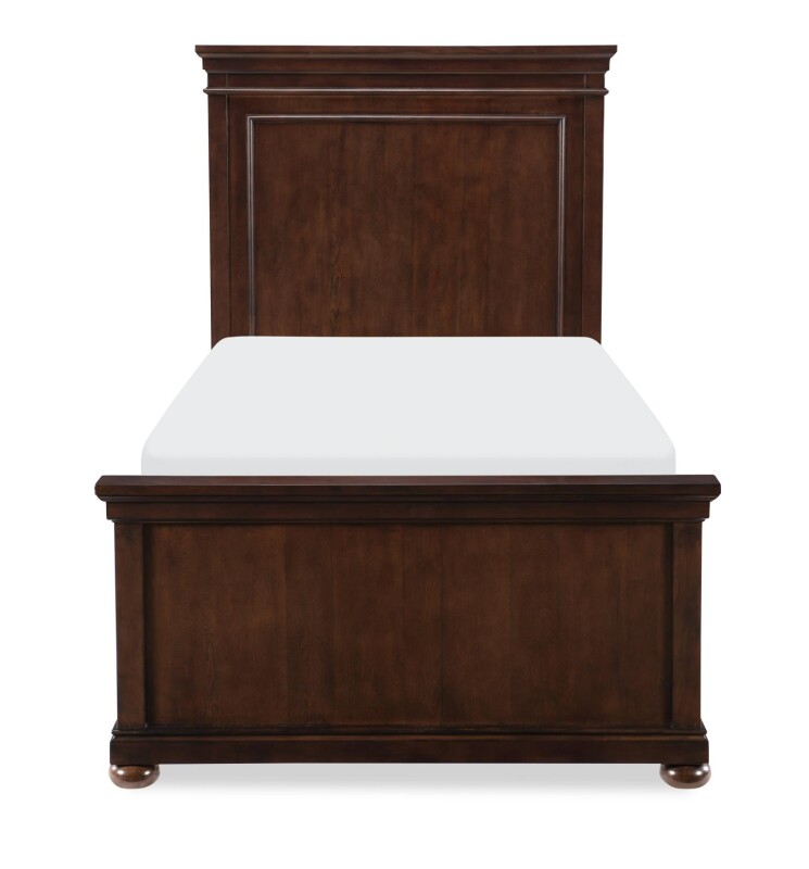3814 Canterbury 2.0 LK Complete Panel Twin Bed Cherry Finish 38144103K