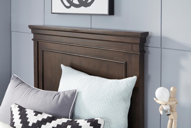 3814 Canterbury 2.0 LK Complete Panel Twin Bed Cherry Finish 38144103K