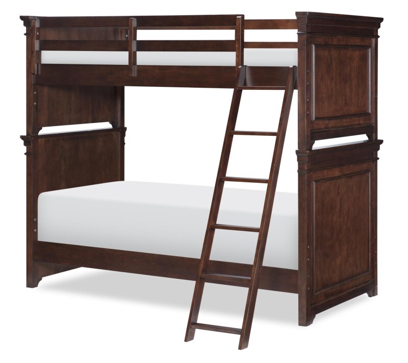 3814 Canterbury 2.0 LK Complete Bunk Twin Cherry Finish 38148110K