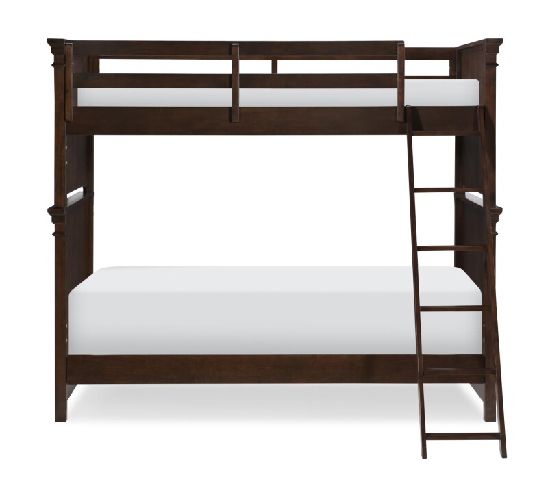 3814 Canterbury 2.0 LK Complete Bunk Twin Cherry Finish 38148110K