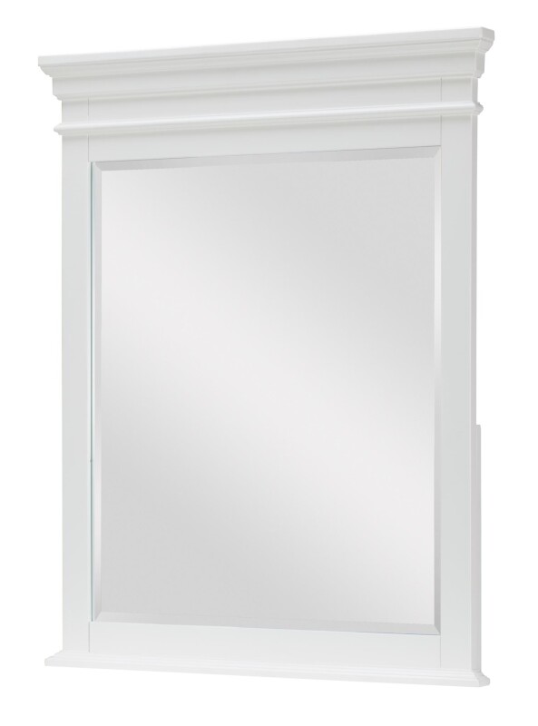 3815 Canterbury 2.0 LK Vertical Mirror White Finish 38150100
