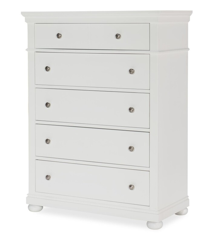 3815 Canterbury 2.0 LK Drawer Chest White Finish 38152200