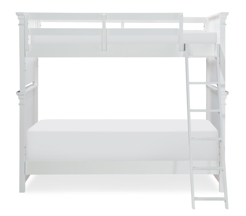 3815 Canterbury 2.0 LK Complete Bunk Twin White Finish 38158110K