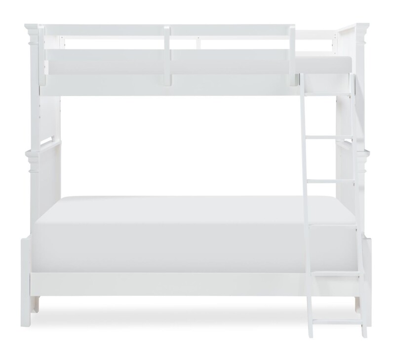 3815 Canterbury 2.0 LK Complete Bunk Twin Full Ext White 38158140K