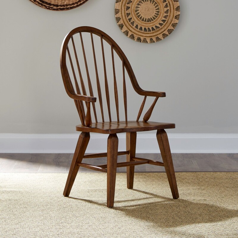 Hearthstone Ridge Windsor Back Arm Chair 382C1000A