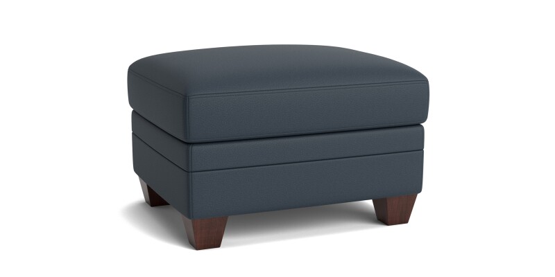 Carolina Leather Ottoman 384901L57