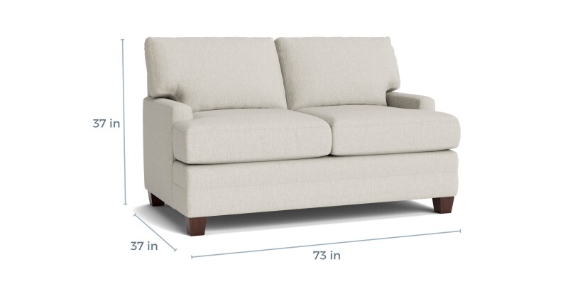 Carolina Track Arm Sofa with T Cushion 38495223