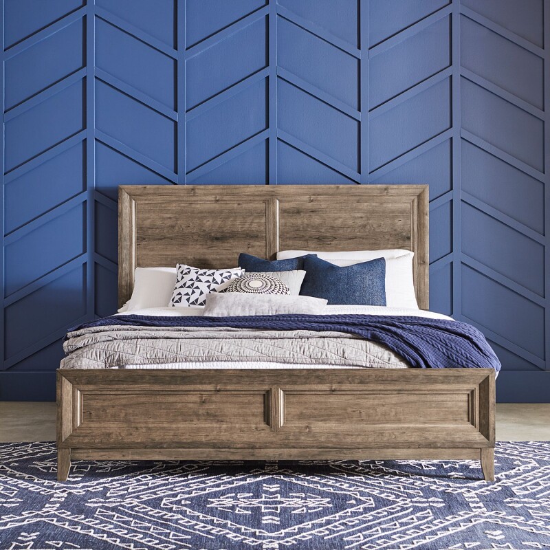 Ridgecrest King California Panel Bed 384BRCPB
