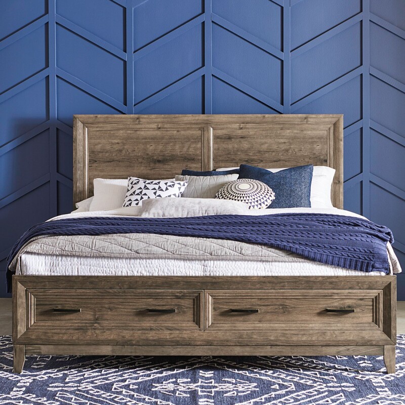 Ridgecrest King Storage Bed 384BRKSB