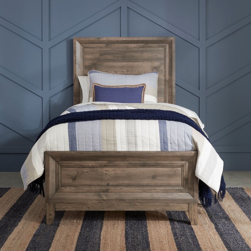 Ridgecrest Twin Panel Bed 384BRTPB
