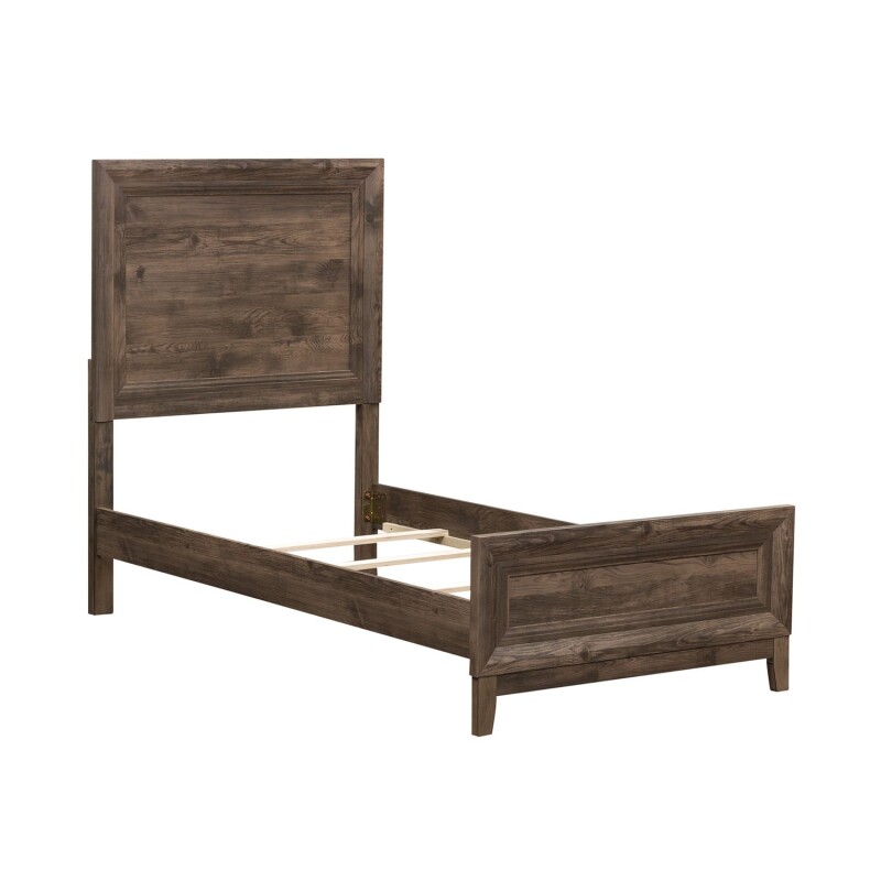 Ridgecrest Twin Panel Bed 384BRTPB