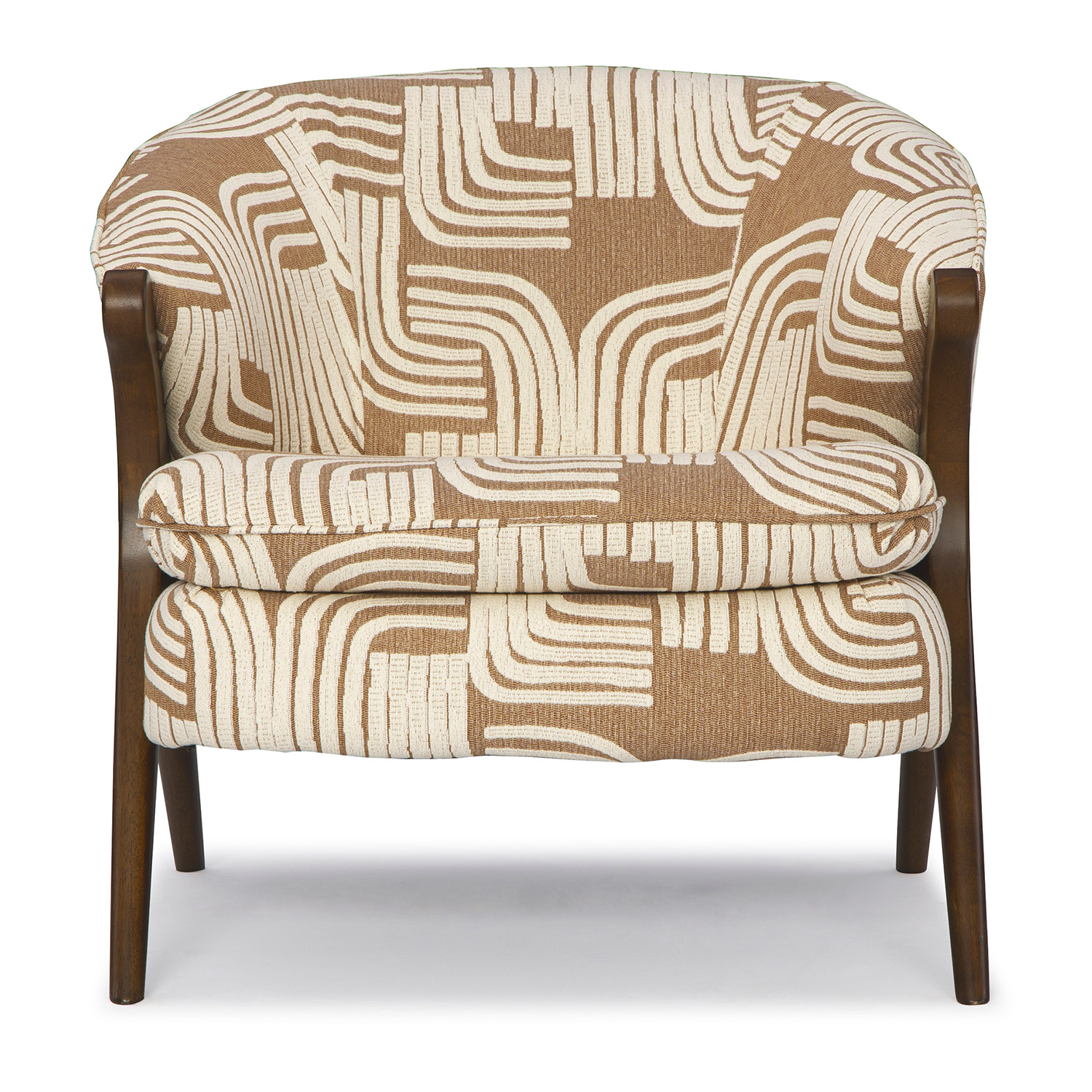 Tatiana - Retro Accent Chair - Espresso - 3850E 3850E
