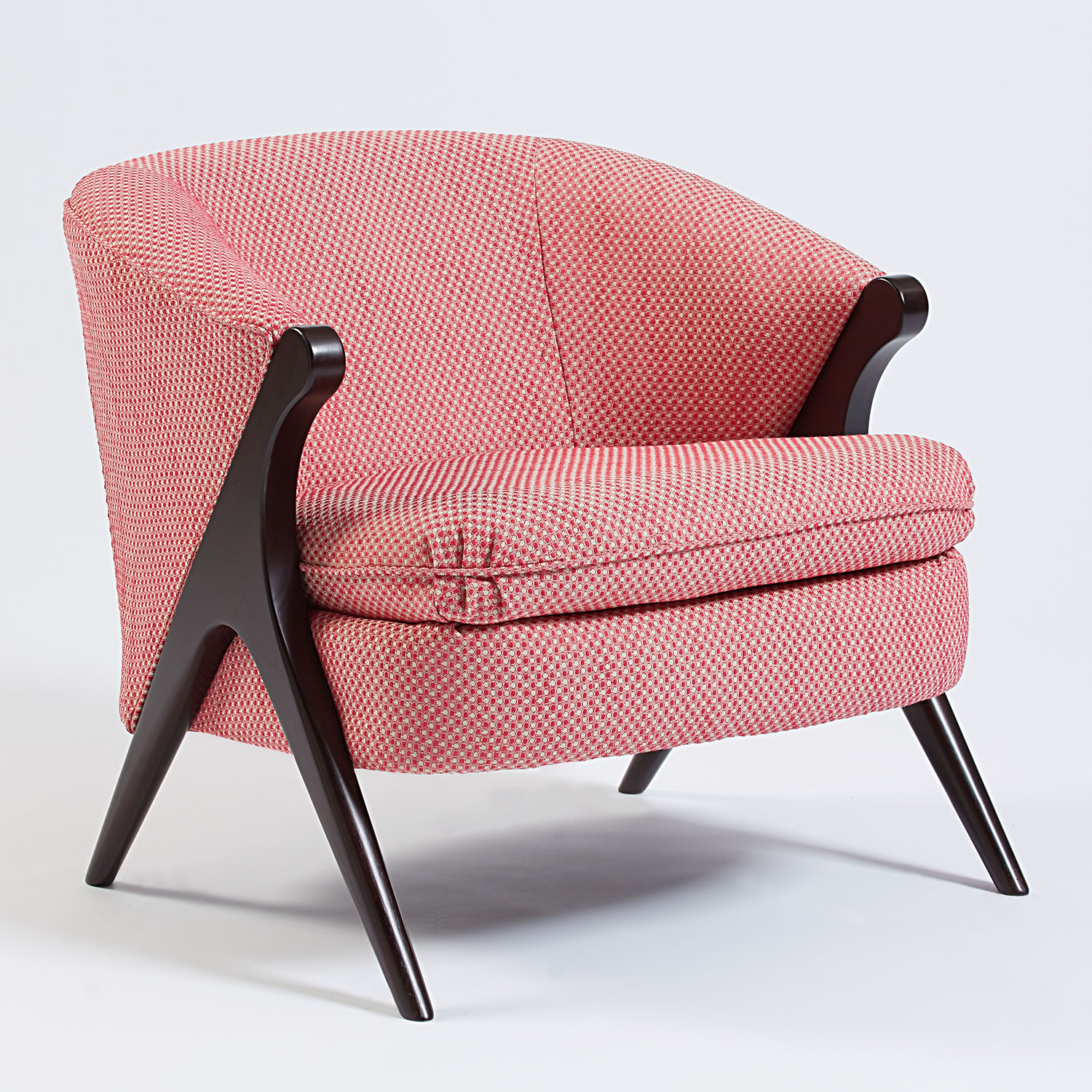 Tatiana - Retro Accent Chair - Espresso - 3850E 3850E