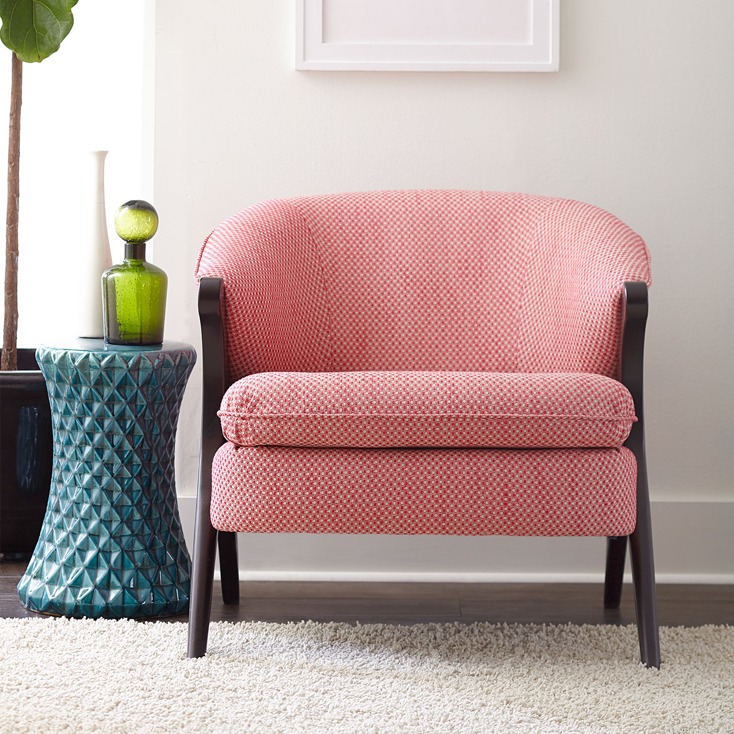 Tatiana - Retro Accent Chair - Espresso - 3850E 3850E
