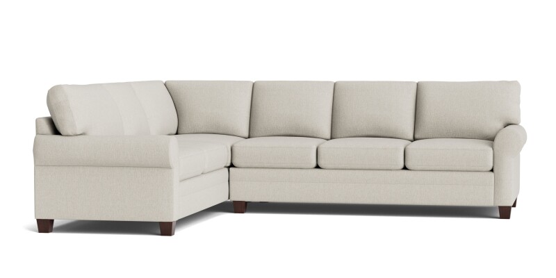 Carolina Roll Arm L-Shaped Sectional 3851LLSECTKIT21