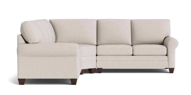 Carolina Roll Arm L-Shaped Sectional 3851LSECT2KIT21