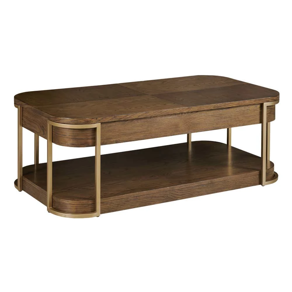 Emerit Rectangular Coffee Table W/casters 386910