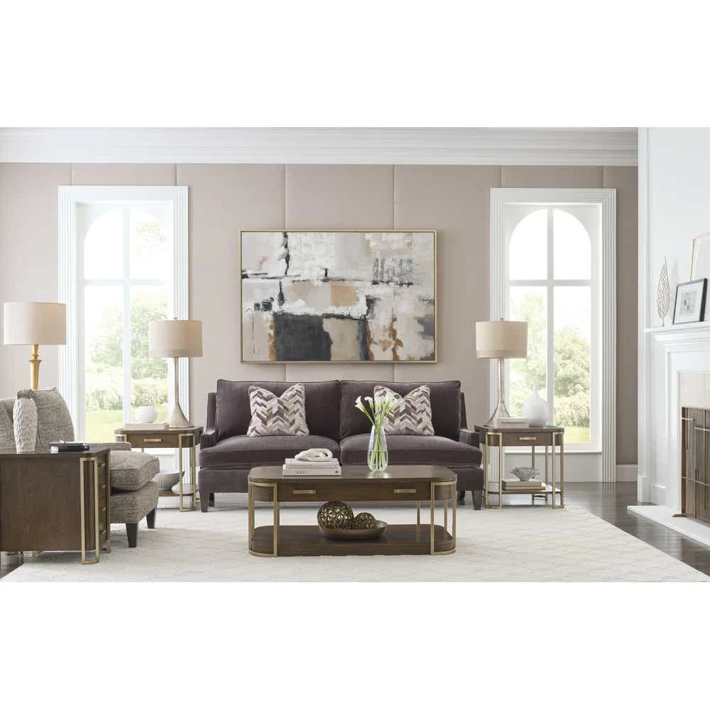 Emerit Rectangular Coffee Table W/casters 386910