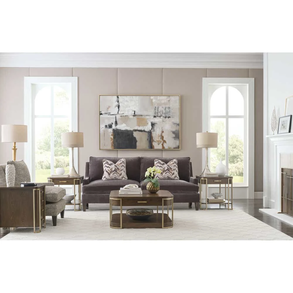 Emerit Square Coffee Table W/casters 386912