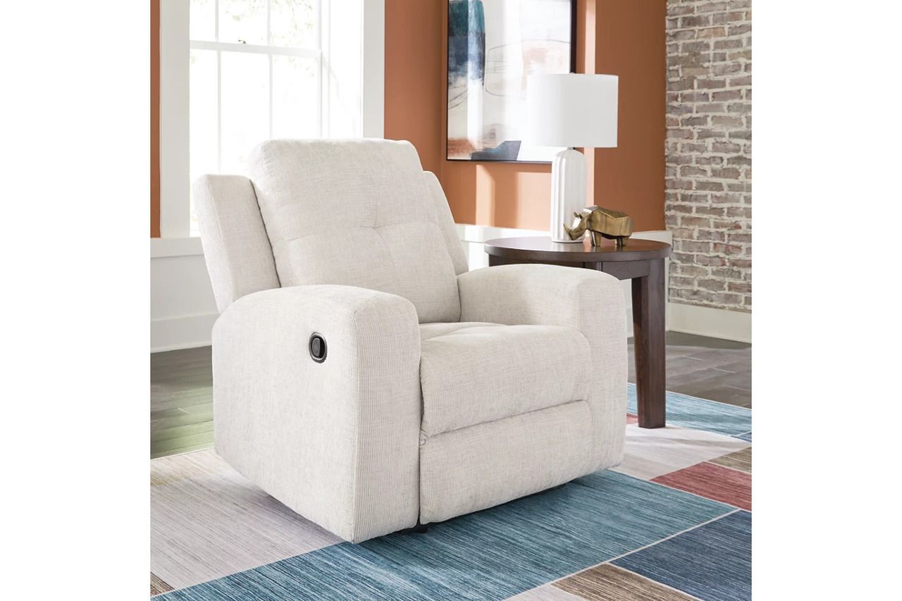 Danum Recliner In Stone 3880529