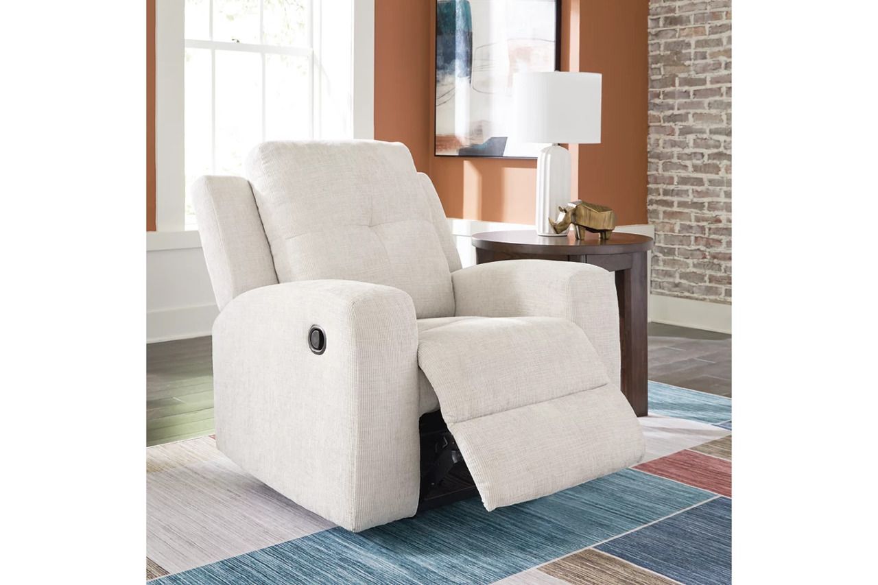 Danum Recliner In Stone 3880529
