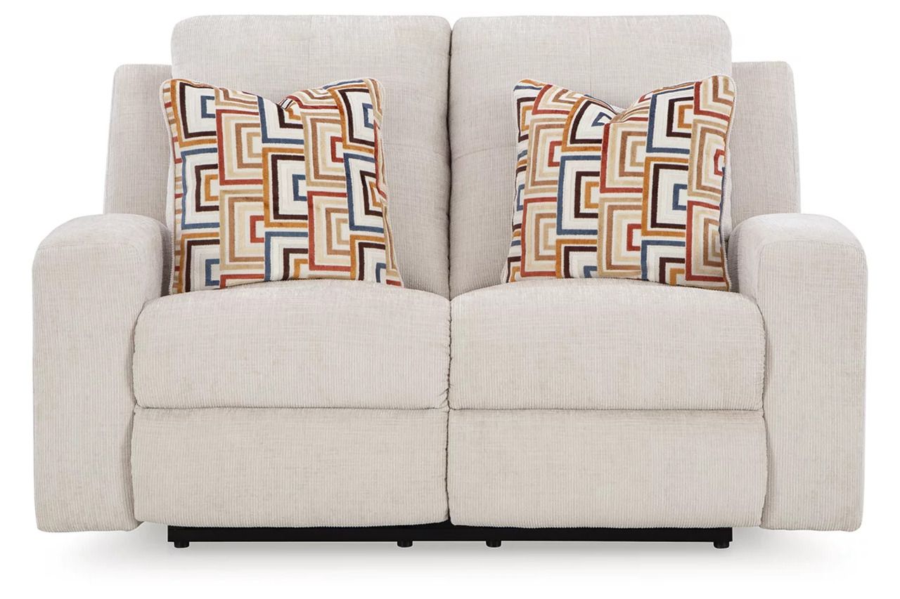 Danum Reclining Loveseat In Stone 3880586