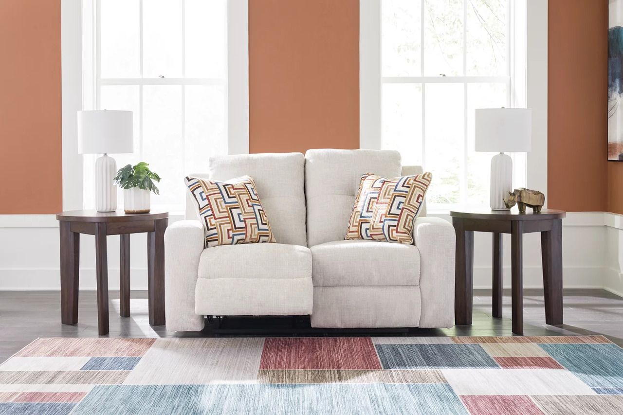 Danum Reclining Loveseat In Stone 3880586