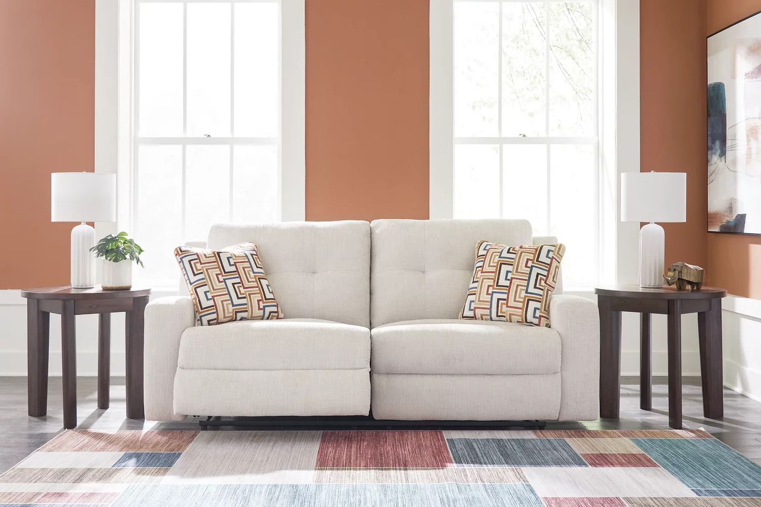 Danum Living Room Set In Stone 38805U1