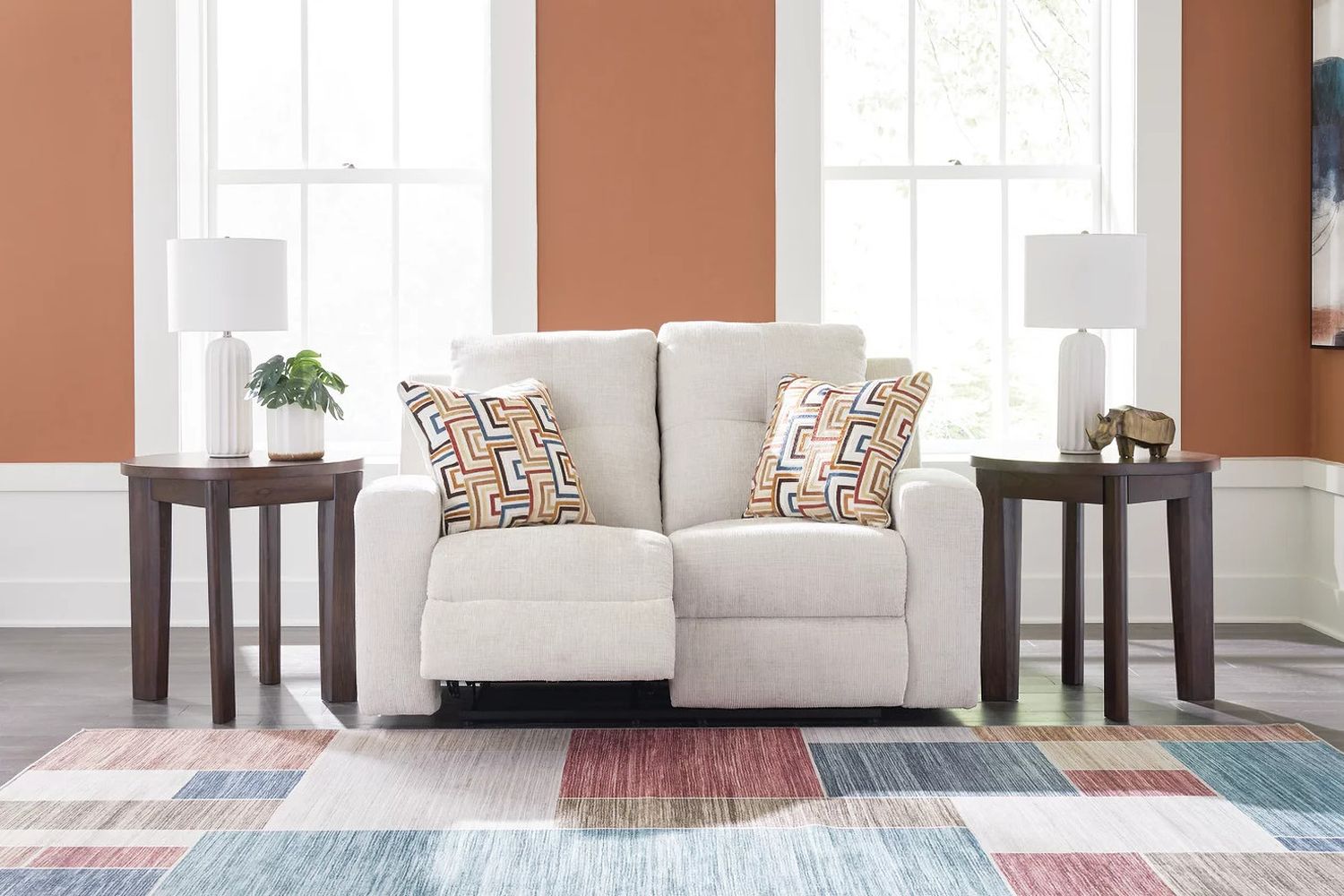Danum Living Room Set In Stone 38805U1