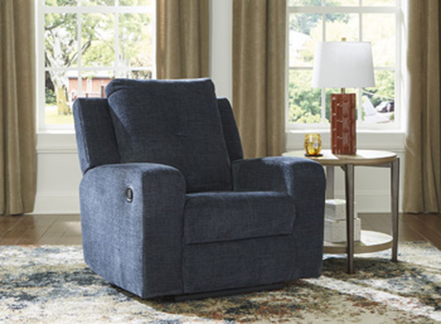 Danum Recliner In Ink 3880629