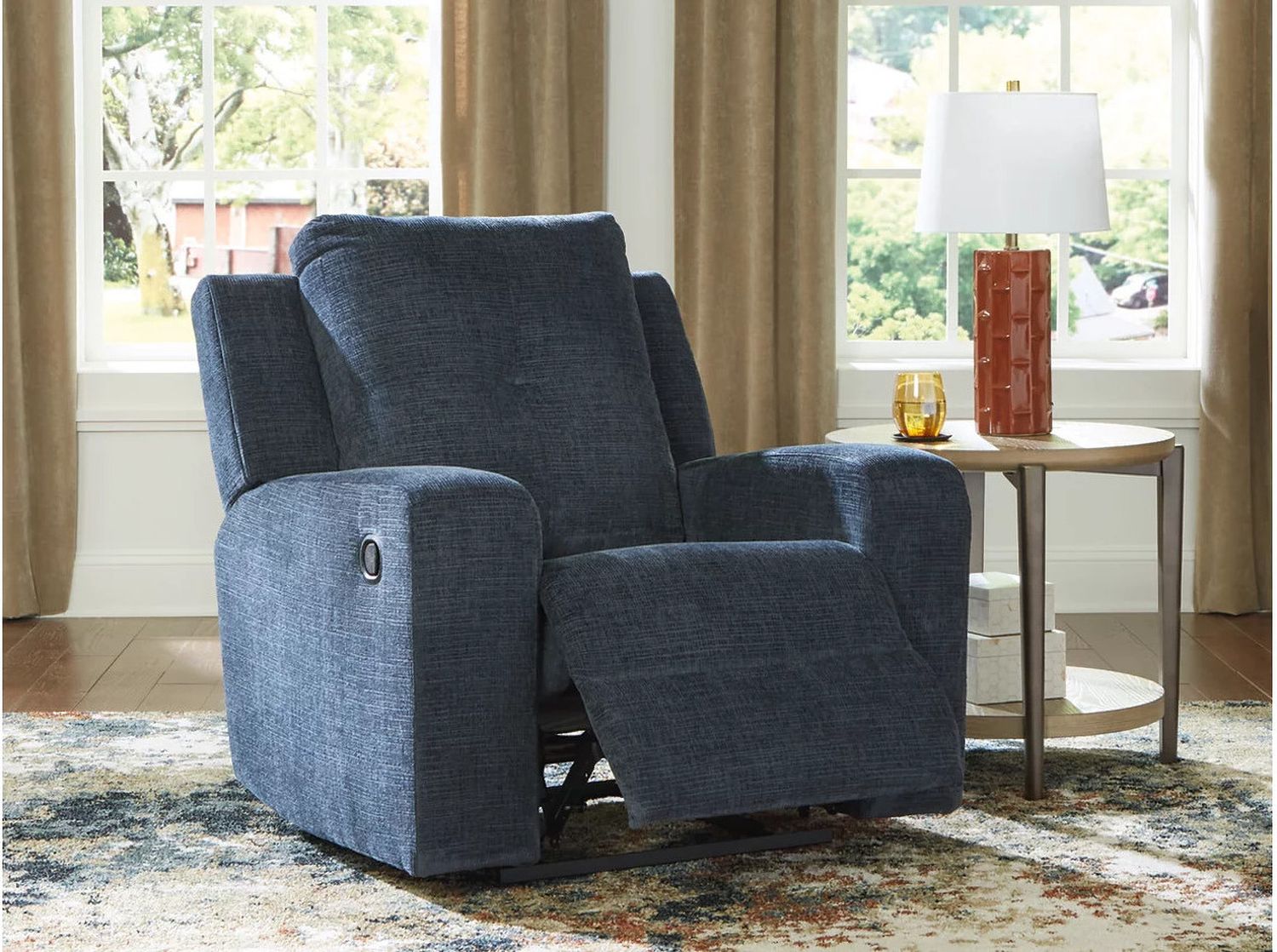 Danum Recliner In Ink 3880629