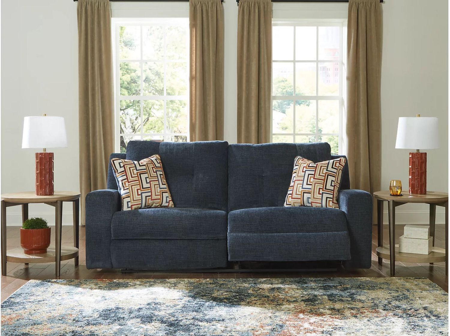 Danum Reclining Sofa In Ink 3880681