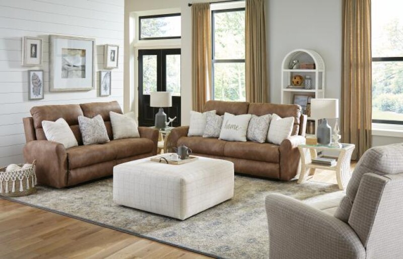 Justine 388 Lay Flat Reclining Sofa 3881