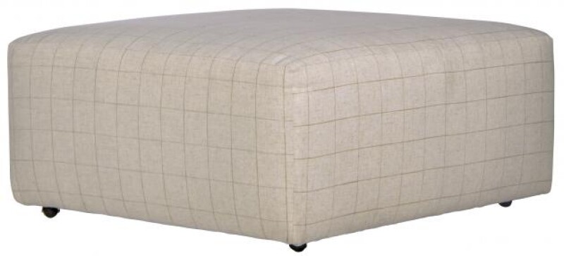 Justine 388 Castered Cocktail Ottoman 38812