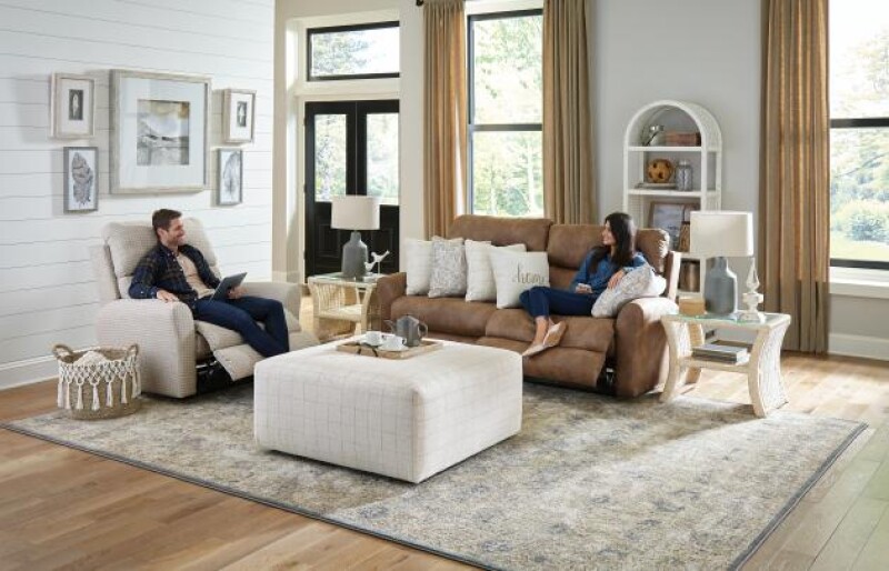 Justine 388 Lay Flat Reclining Loveseat 3882