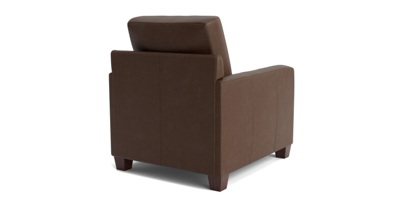 Carolina Leather Track Arm Chair 388512L56