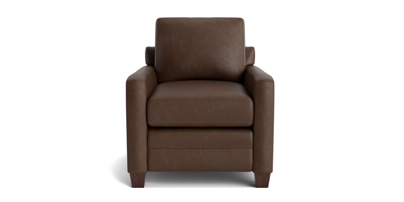 Carolina Leather Track Arm Chair 388512L57