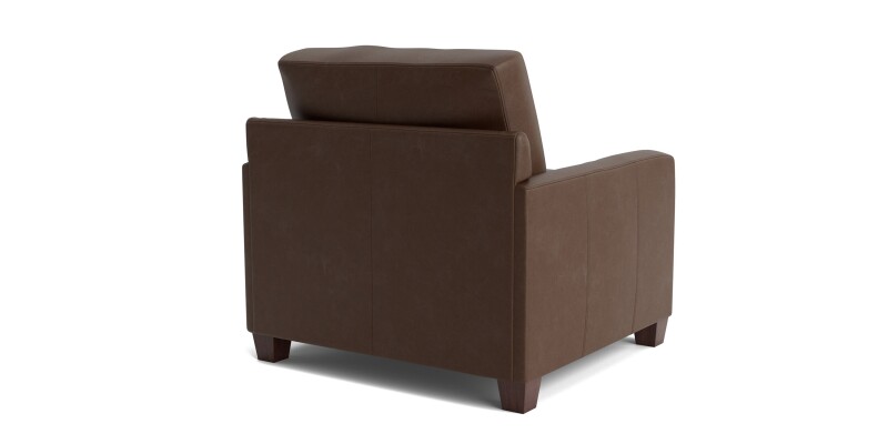 Carolina Leather Track Arm Chair 388518L52