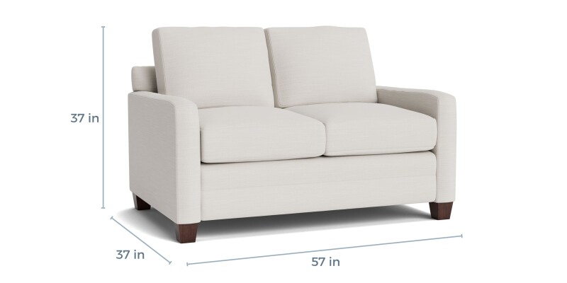 Carolina Track Arm Loveseat 38854231